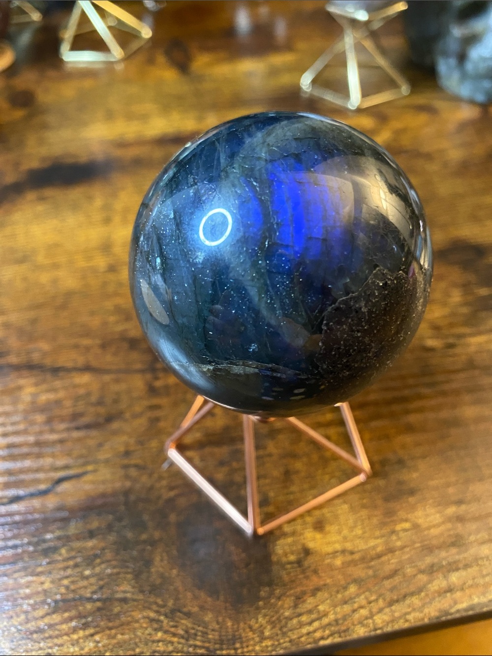 Labradorite Sphere - Picture 8 of 15